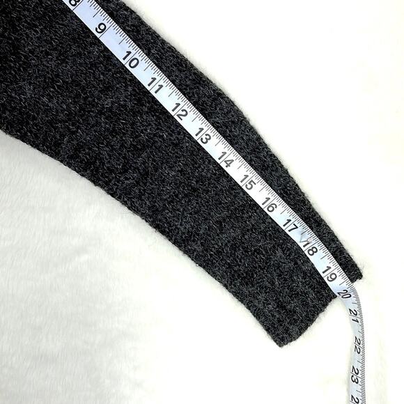 1804 Coin High Low Crew Neck Wool Blend S Grunge Sweater With Styled Holes/Runs - Picture 12 of 16